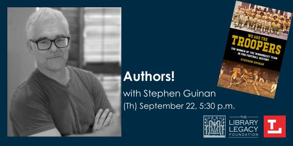 Image for event: Authors! with Stephen Guinan